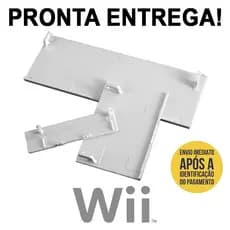 Kit Tampa Lateral Wii Três Tampas Sd Memory Card Controle Gc Novo!