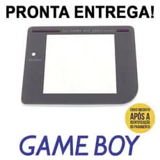 Tela Lente Game Boy Classic Dmg 01 Nintendo Vidro Tijolão Nova!