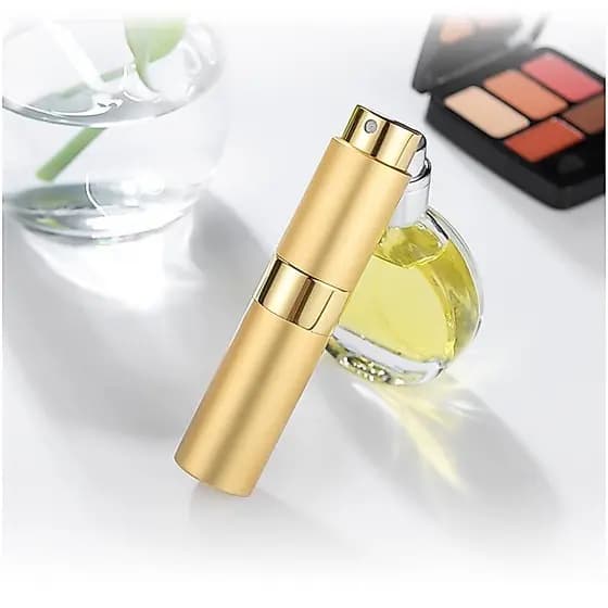 Porta Perfume Spray Luxo Recarregável Decant para Bolsa e Viagem