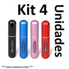 Porta Perfume Spray Recarregável Decant para Bolsa e Viagem - 5ml