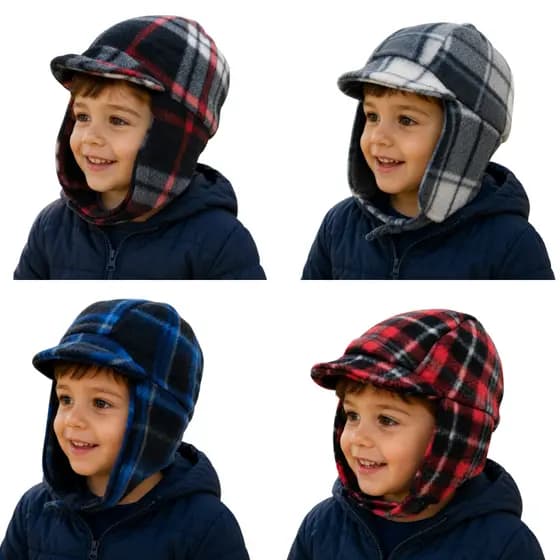 Boné Touca Gorro Modelo Chaves Infantil Veste 0 a 5 Anos