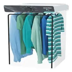 Secadora De Roupas De Parede 8 Kg Grafite / Branca Wanke