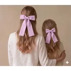 Kit Laço Mãe e Filha Ponta Longa | Infantil e Adulto Cabelo