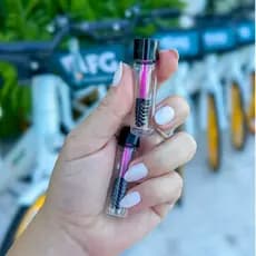 Kit Mini Frasco Tubete Escovinha de Sobrancelhas Escovinhas de Cílios Rímel e Extensão Home Care