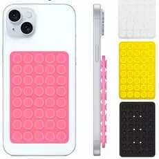 Ventosa dupla face de silicone suporte celular super resistente (Veja vídeo) TAMANHO: 10X6,5CM!!!