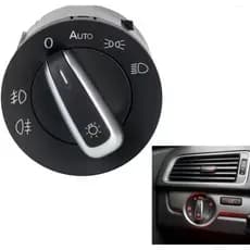 Chave Automático Farol Sensor Luz Interruptor Botão Vw Polo (5ND 941 431b)