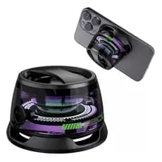 Mini Caixa de Som Portátil G200 IPX6 Magnética Bluetooth 5.4 Bateria 6h