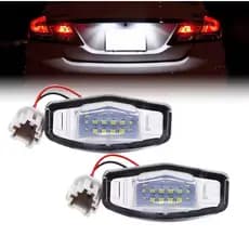 Par Luz Placa Led Honda Civic 2001/2016 Accord Lâmpada Lanterna 34106SNBA01, 34103SNB003, HO2875100
