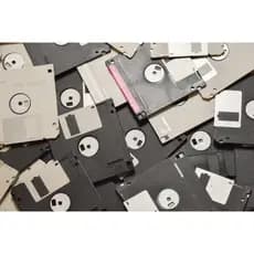 disquete 1.44mb antigo de PC-desktop lote 10 unidades usado bom estado leia anuncio