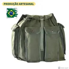 Bolsa De Pesca Grande (carretilhas/molinetes/iscas) Promoção- Bolsa confeccionado em lona de caminhão Uso Profissional