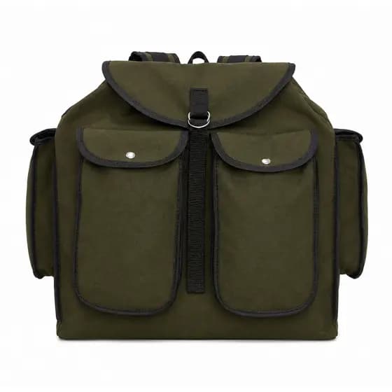 Mochila de lona de caminhão impermeável 4 Bolsos para camping pesca ferramentas viagens