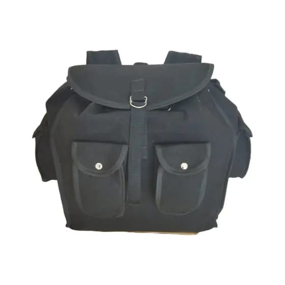 Mochila de lona para pesca ferramentas 4 bolsos M