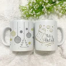 Caneca personalizada Feliz natal