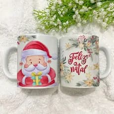 Caneca Natal Papai Noel