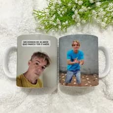 Caneca meme adolescente de 17 anos