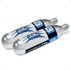 Kit 02 Cilindros de Co2 16g P/ Adaptador Bomba Encher Pneu Bike