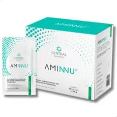 Aminnu Central Nutrition 30 Sachês EAA Aminoácidos Essenciais