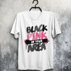 Camisa BlackPink Kpop Camiseta Baby look, Unissex