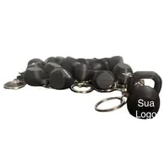 Chaveiros Personalizados Academia KIT com 300 Anilhas 300 Ketllebell Expositores e Brindes