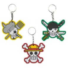 Chaveiros One Piece Trio