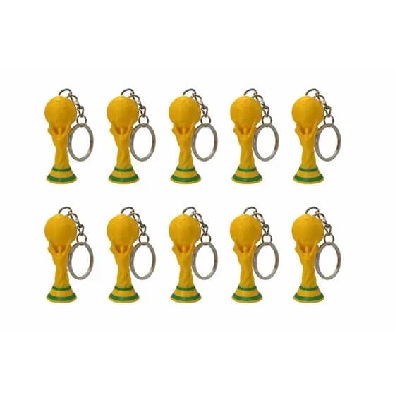 Chaveiro Taça copa 2026 -TROFEU 10 UNIDADES