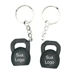 kit 15 Chaveiros Academia Kettlebell Personalizado