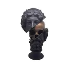 Busto 3D Caveira FRAGMENTADO