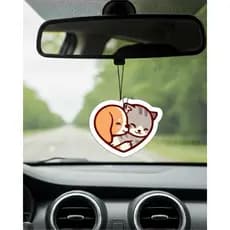 kit 3/5 Aromatizante cheirinho para carro - Cachorro e Gato