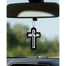 Kit 3/5 Aromatizante cheirinho de carro Aromatizador odorizador automotivo - Cruz Jesus