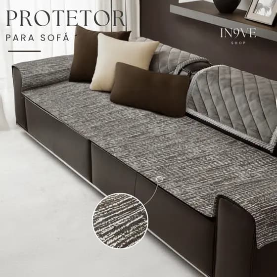 Protetor Assento de Sofá para Pets Lavável Proteção Conforto Resistente Arranhões Pet Friendly
