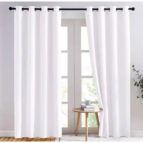 Cortina Luxo Sala Quarto Cozinha Escritório e  Decorações Roma Corta Luz Grande em Promoção 3 metros