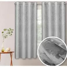 Cortina Jacquard Sala Quarto e Cozinha 2.80m X 1.80m Tecido Grosso para Decorar sua Casa na Promoção