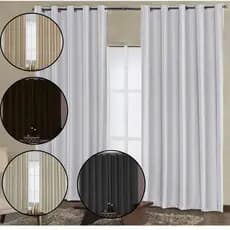 Cortina Corta Luz Quarto Sala Tecido Grosso Premium Blackout  3 metros para  Decoraçaõ  em  Blecaute