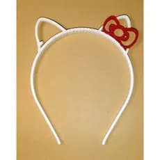 Tiara Hello Kitty em Impressão 3D – Material PLA | Acessório Infantil e adulto | Perfeita para fantasias e carnaval