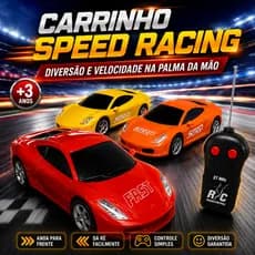 Carrinho de controle remoto menino infantil brinquedo Speed Racing corrida