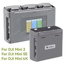 Konouyopara DJI Mavic Mini 2/SE 4K Bateria Hub De Carregamento Carregador De Drone Carga De 2/3 Vias Para Acessórios
