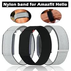 Pulseira De Nylon Para Amazfit Helio , Rastreador De Fitness , Relógio Original/Braçadeira Esportiva Ajustável