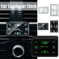 Universal Painel Do Carro Auto-Adesivo Relógio Quadrado Decorativo Mini Luminoso Interior Acessórios Automóveis