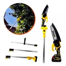 Mini Motoserra Com 2 baterias 60V e Cabo Extensor Multi Funções NAKASAKI