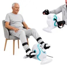 Mini Bicicleta Elétrica Fisioterapia Treino Passivo 110v Pedal Ergométrico