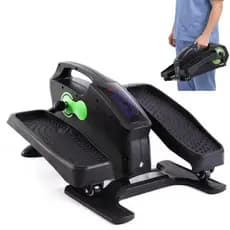 Elíptico Portátil K2 Treino de Pernas 220V Preto Com Verde