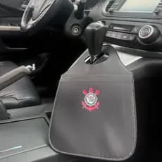 Porta Lixo Para Carro Lixeira Costurada Reforçada Acessório Automotivo Vários Times