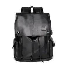 Mochila de Couro Executiva Notebook Estilosa Multifuncional