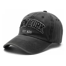 Boné Snapback New York Vintage – Algodão Lavado Bordado Retrô – Luke Sports