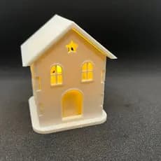 Casinha - Igrejinha - Decoração - Mini casa - Enfeite - Presente - Surpresa - Natal Decoração Natalina