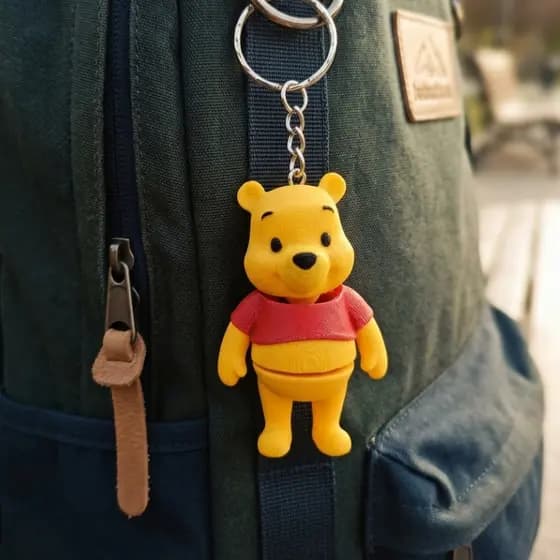 Chaveiro Articulado Ursinho Pooh - Lembrancinhas - brindes - colecionáveis