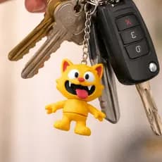 Chaveiro Articulado Gatinho - Lembrancinhas - brindes - colecionáveis
