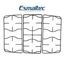 Kit 3 Grelha Grade Trempe Fogão Esmaltec Bali Ibiza Caribe 6 Bocas 03/21