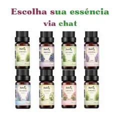 Kit Essências Aromáticas 20ml – Cheirinho para Casa, Difusor e Aromatizador de Ambientes