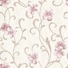 Papel De Parede Provençal Floral Flores Adesivo Lavável Vinílico Para Sala Quarto Escritório 10m
